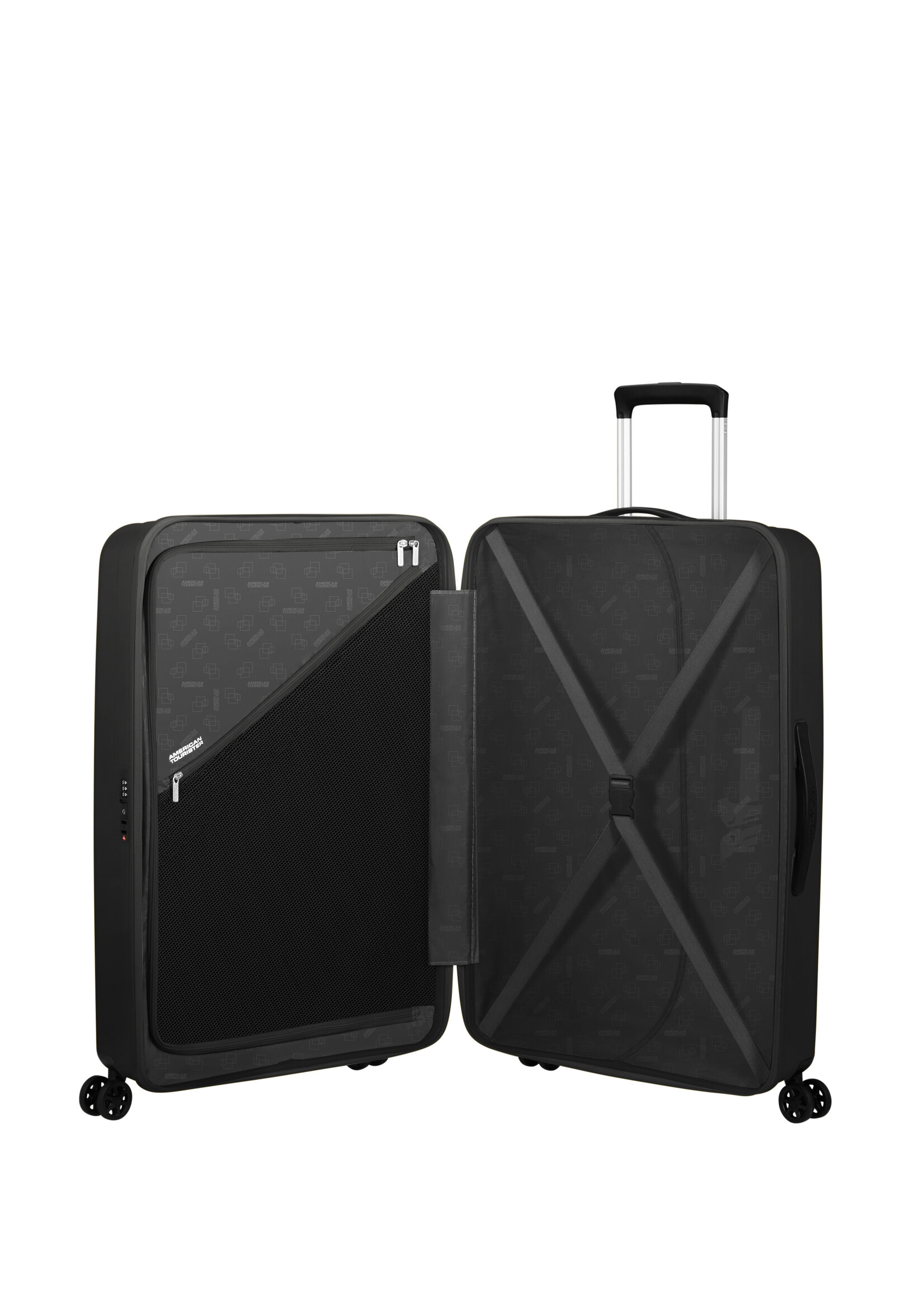 AMERICAN TOURISTER REJOY SPINNER 77 TRUE BLACK