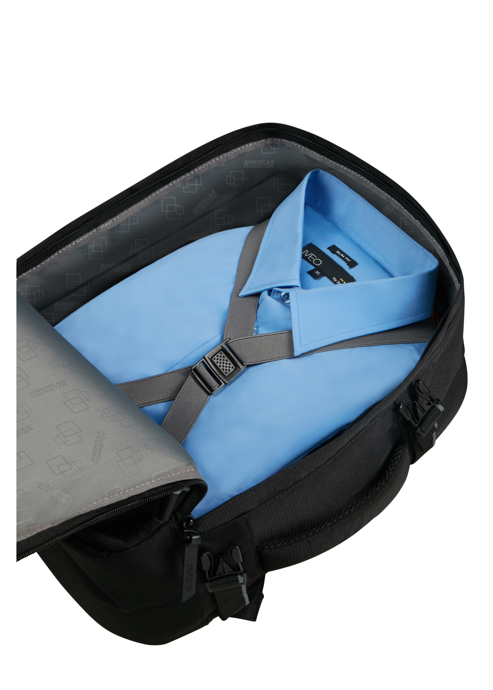 AMERICAN TOURISTER TAKE2CABIN CASUAL BP MS BLACK