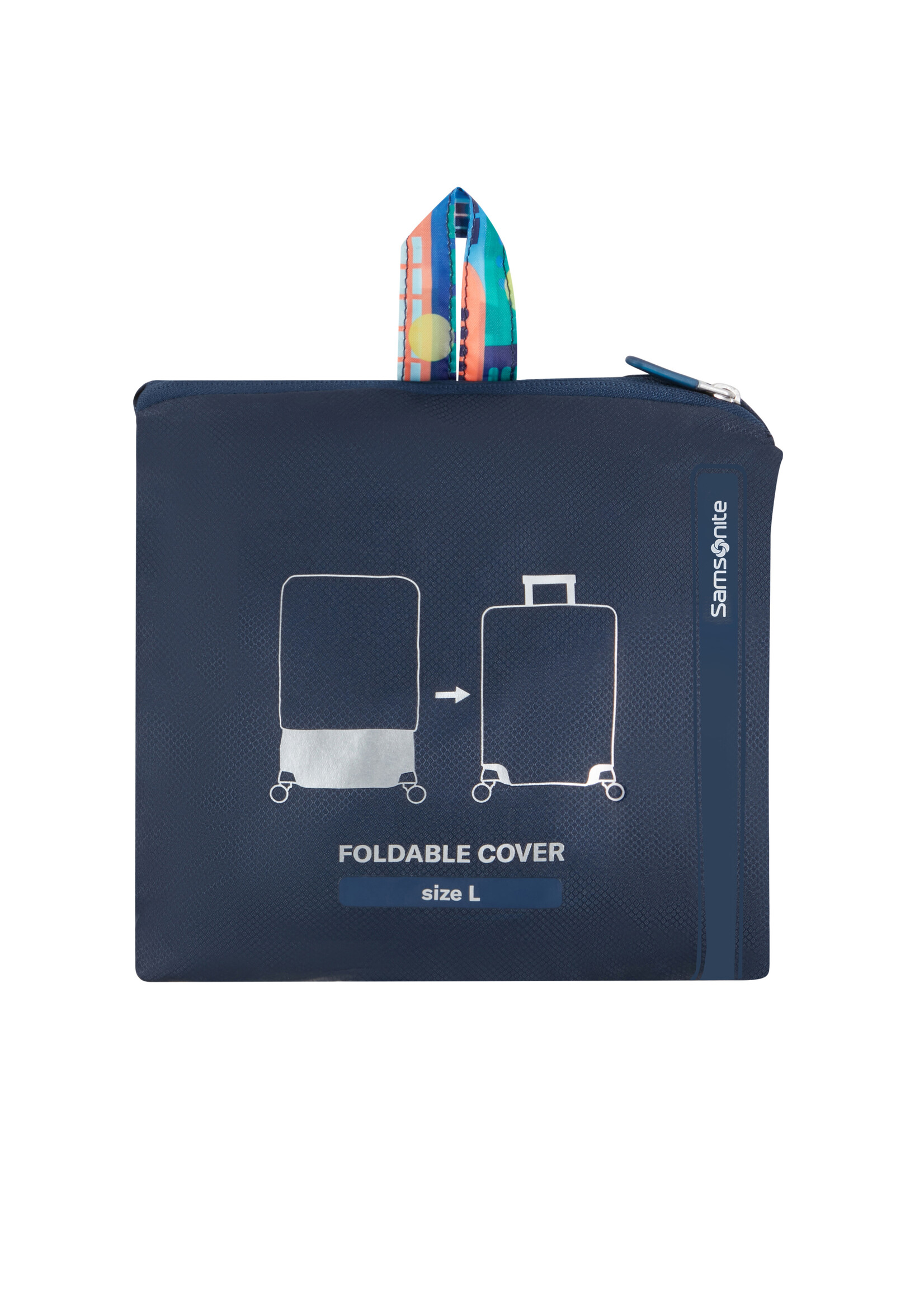 SAMSONITE TA REVOLUTION FLD LUGGAGE COVER CITYPRINT L