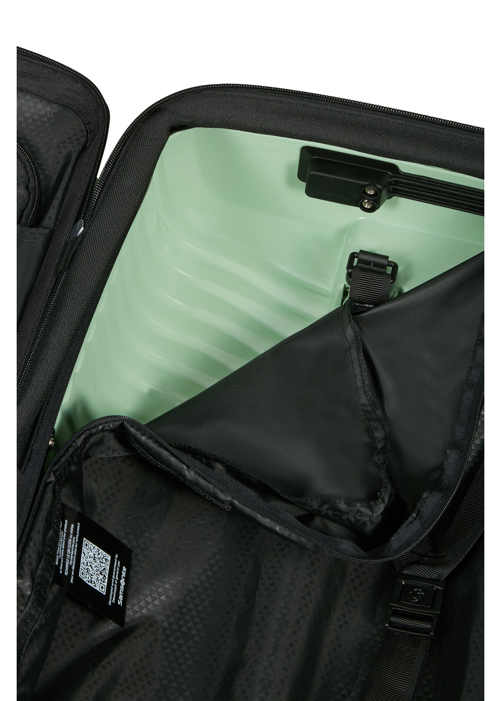 SAMSONITE UPSCAPE SPINNER 55/20 EXP L40 SOFT SAGE