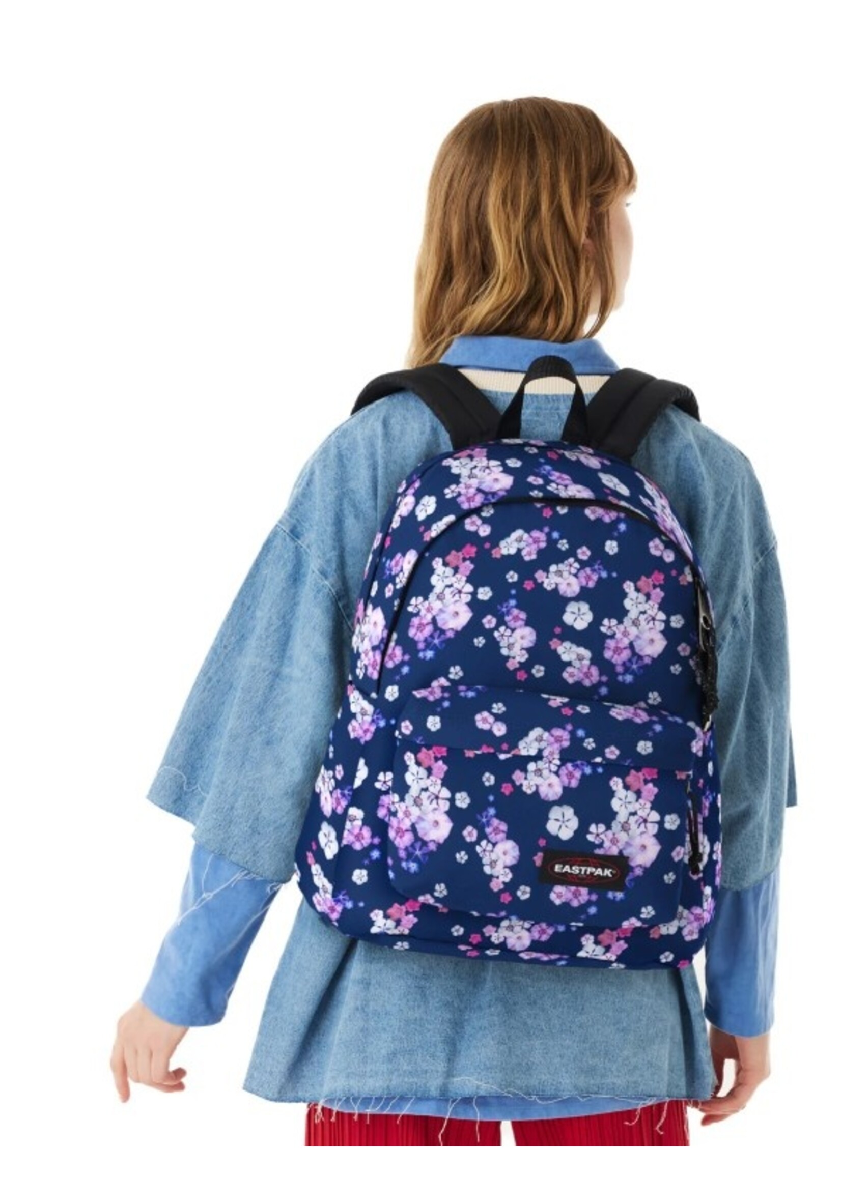EASTPAK DAY OFFICE Floral Bloom Navy