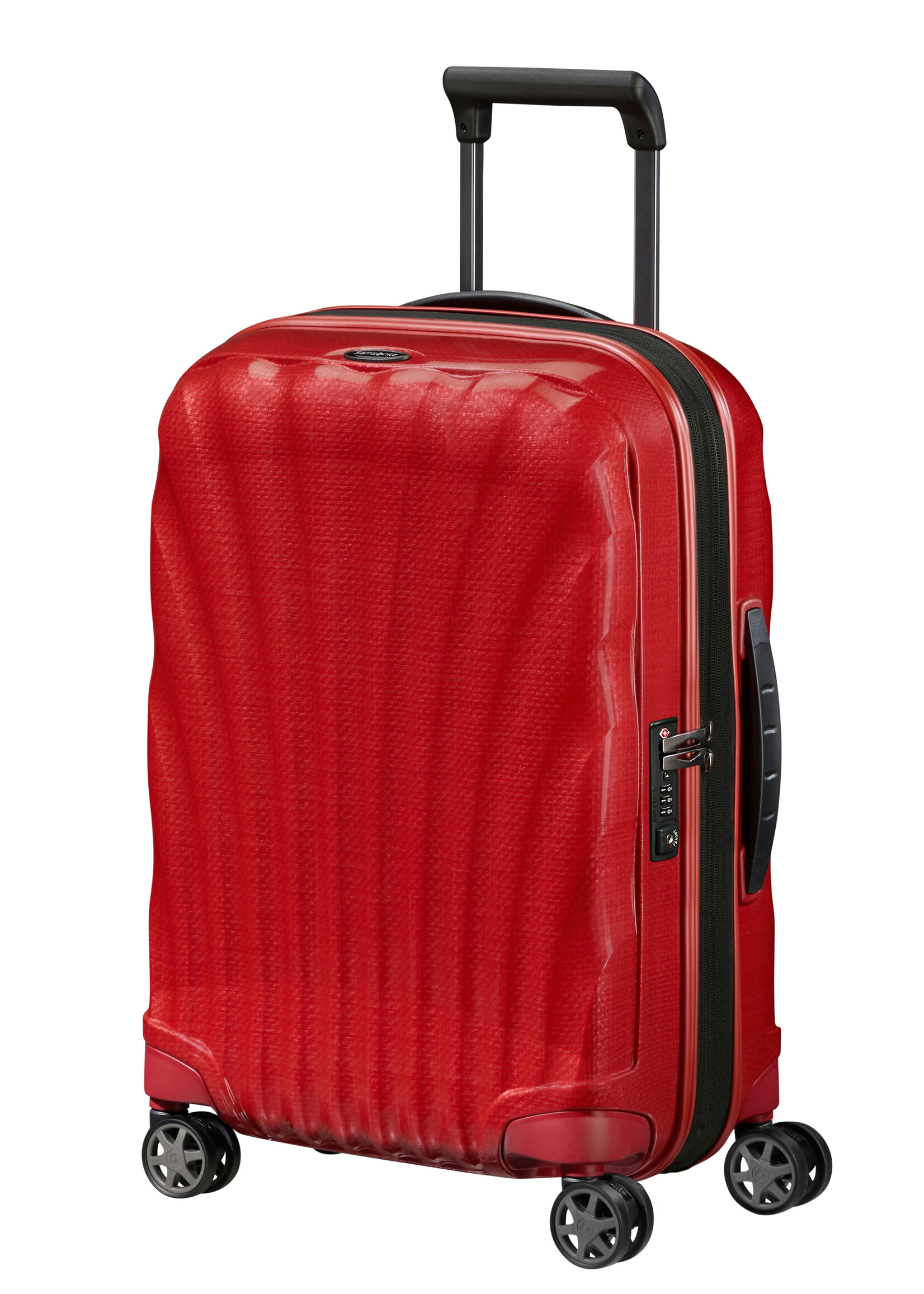 SAMSONITE C-LITE SPINNER 55 EXP L 40 CM CHILI RED