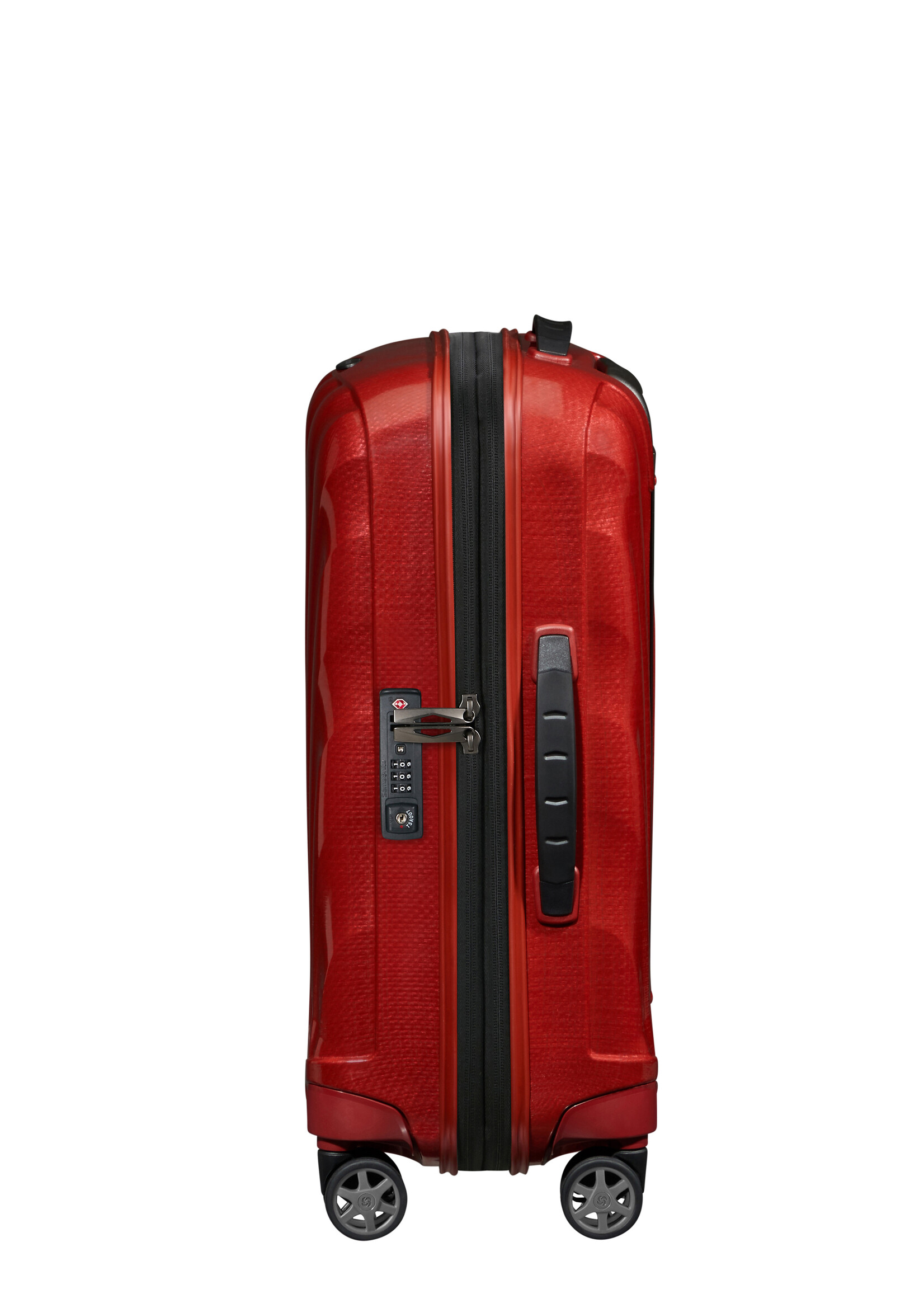SAMSONITE C-LITE SPINNER 55 EXP L 40 CM CHILI RED