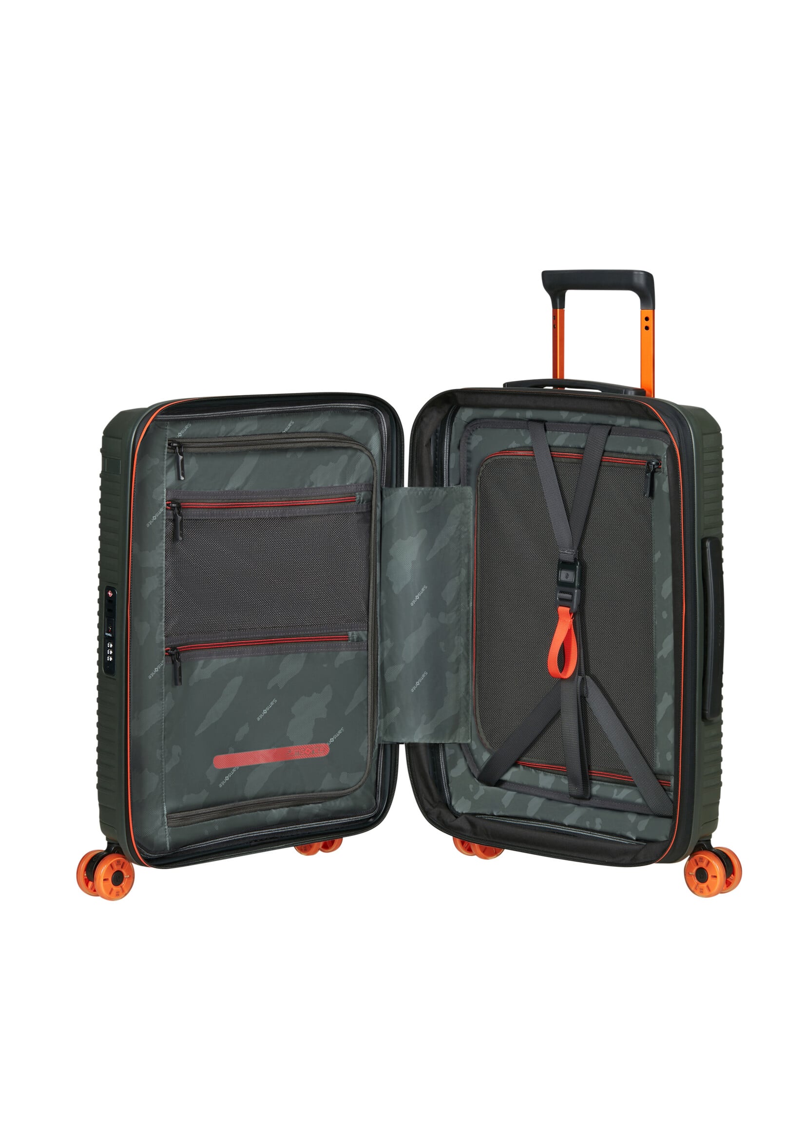 SAMSONITE PRODIVER HS SPINNER 55 EXP CLIMBING IVY