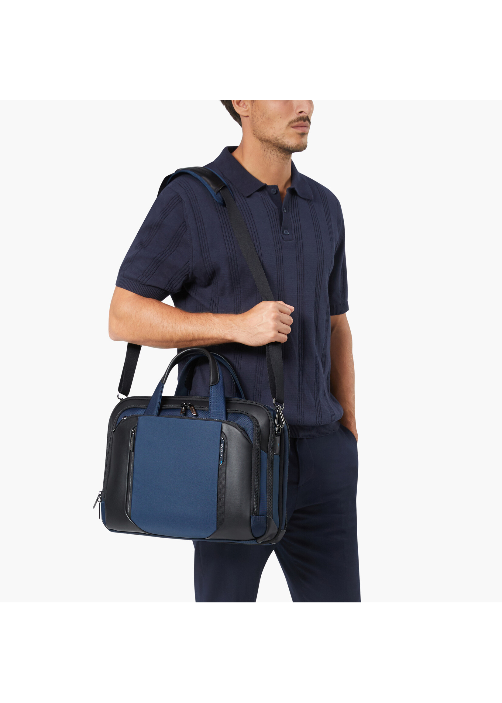SAMSONITE SPECTROLITE 4.0 LAPTOP BRIEFCASE 15.6" EXP BLUE