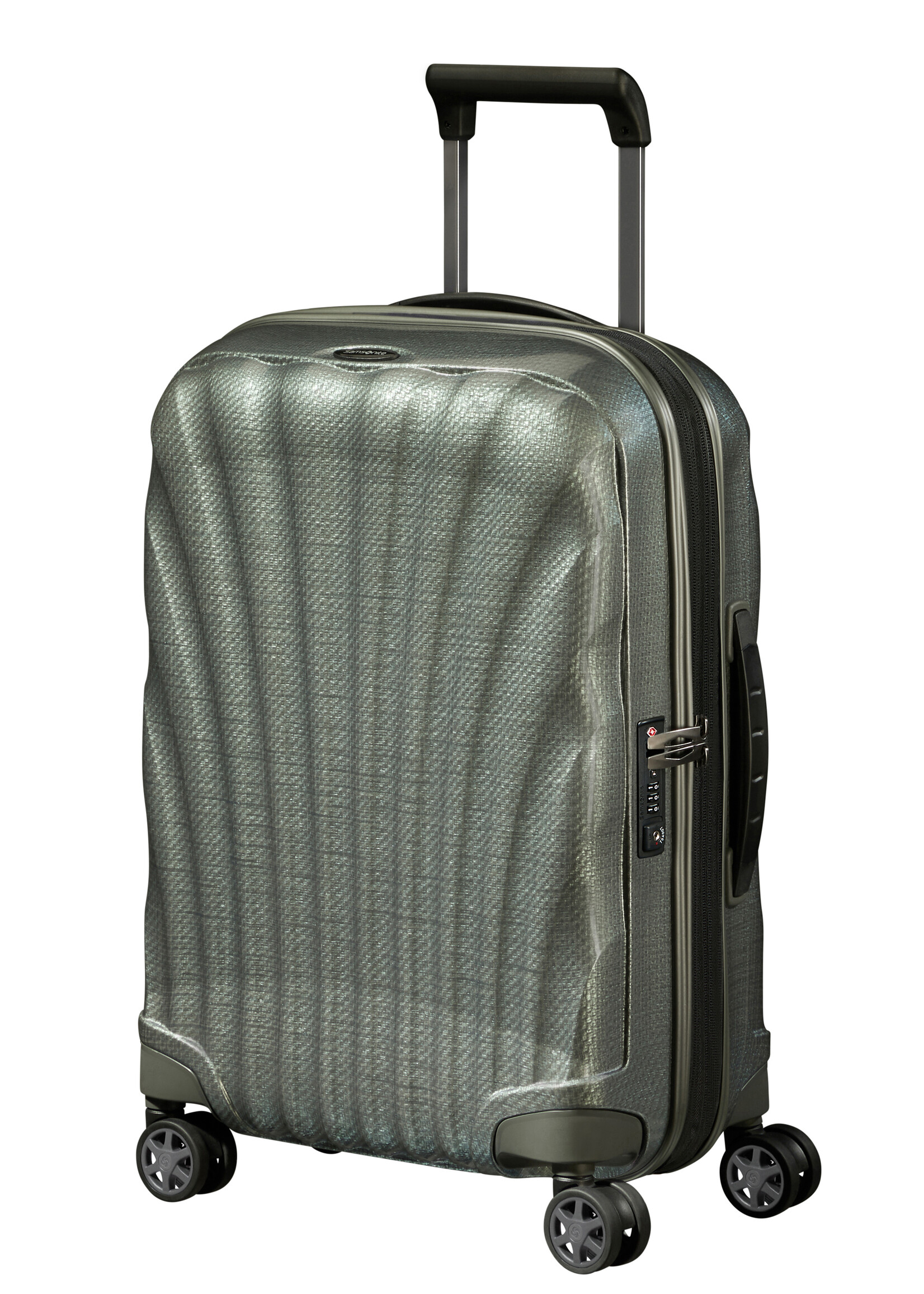 SAMSONITE C-LITE SPINNER 55 EXP L 40 CM METALLIC GREEN