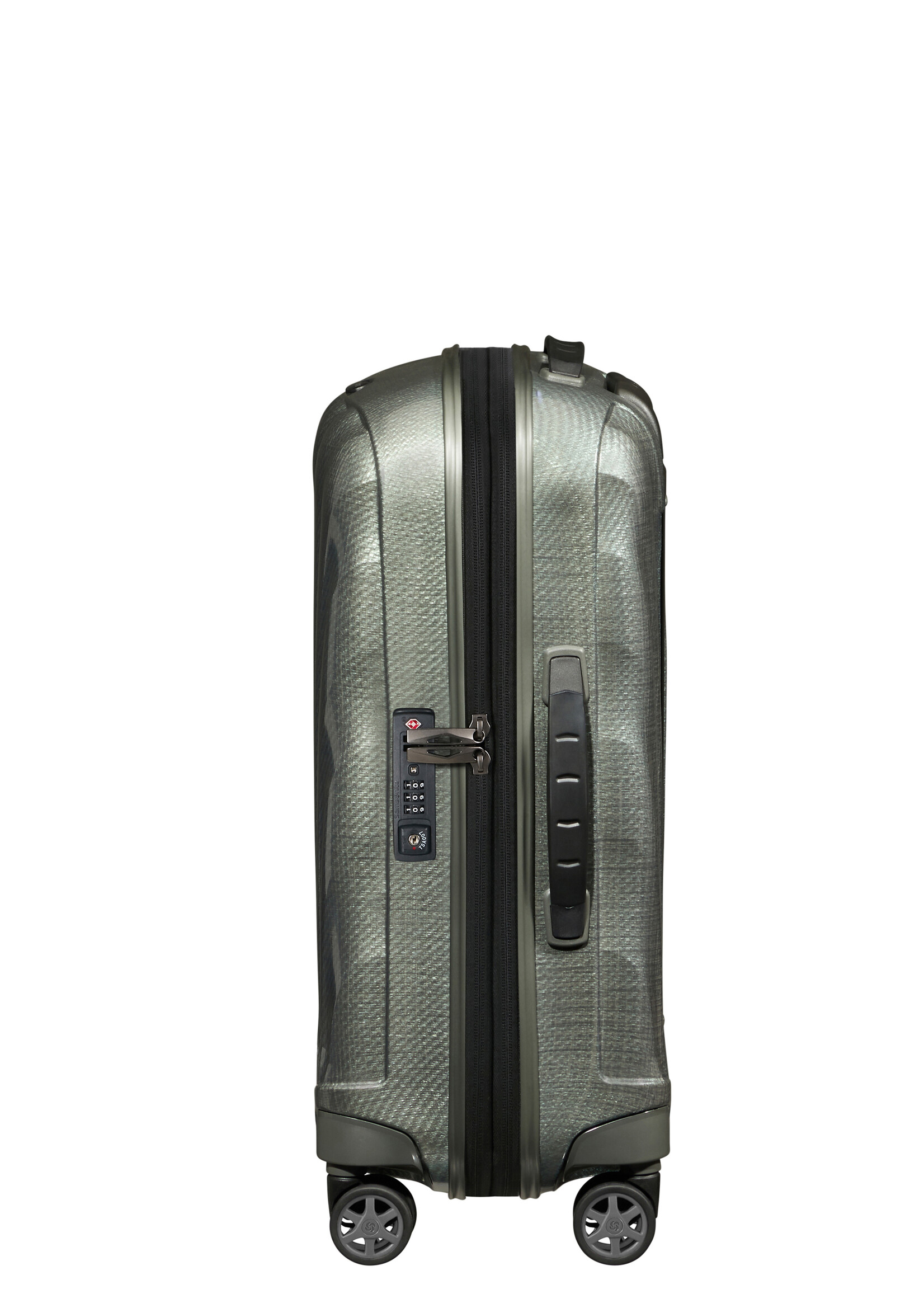 SAMSONITE C-LITE SPINNER 55 EXP L 40 CM METALLIC GREEN