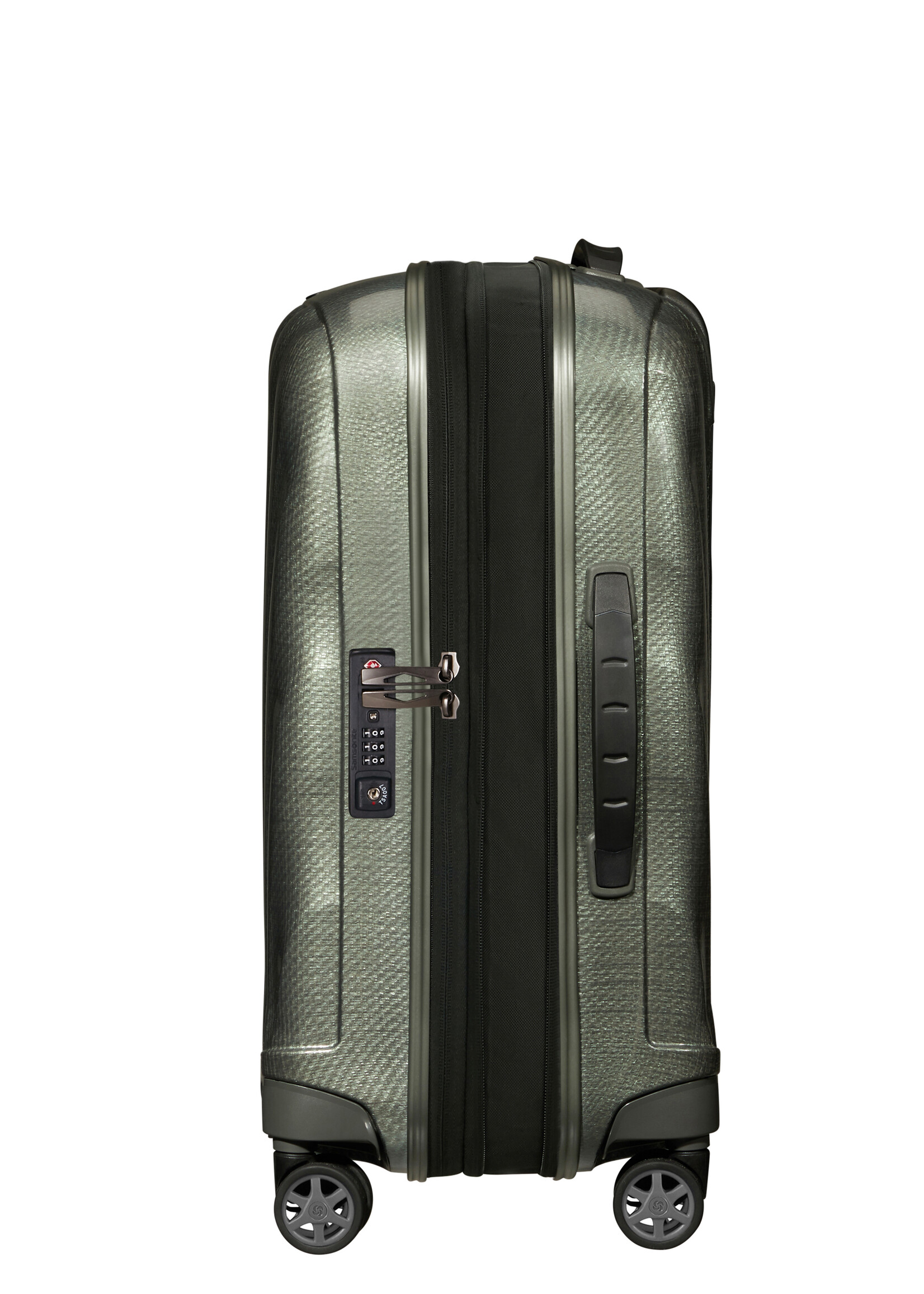 SAMSONITE C-LITE SPINNER 55 EXP L 40 CM METALLIC GREEN