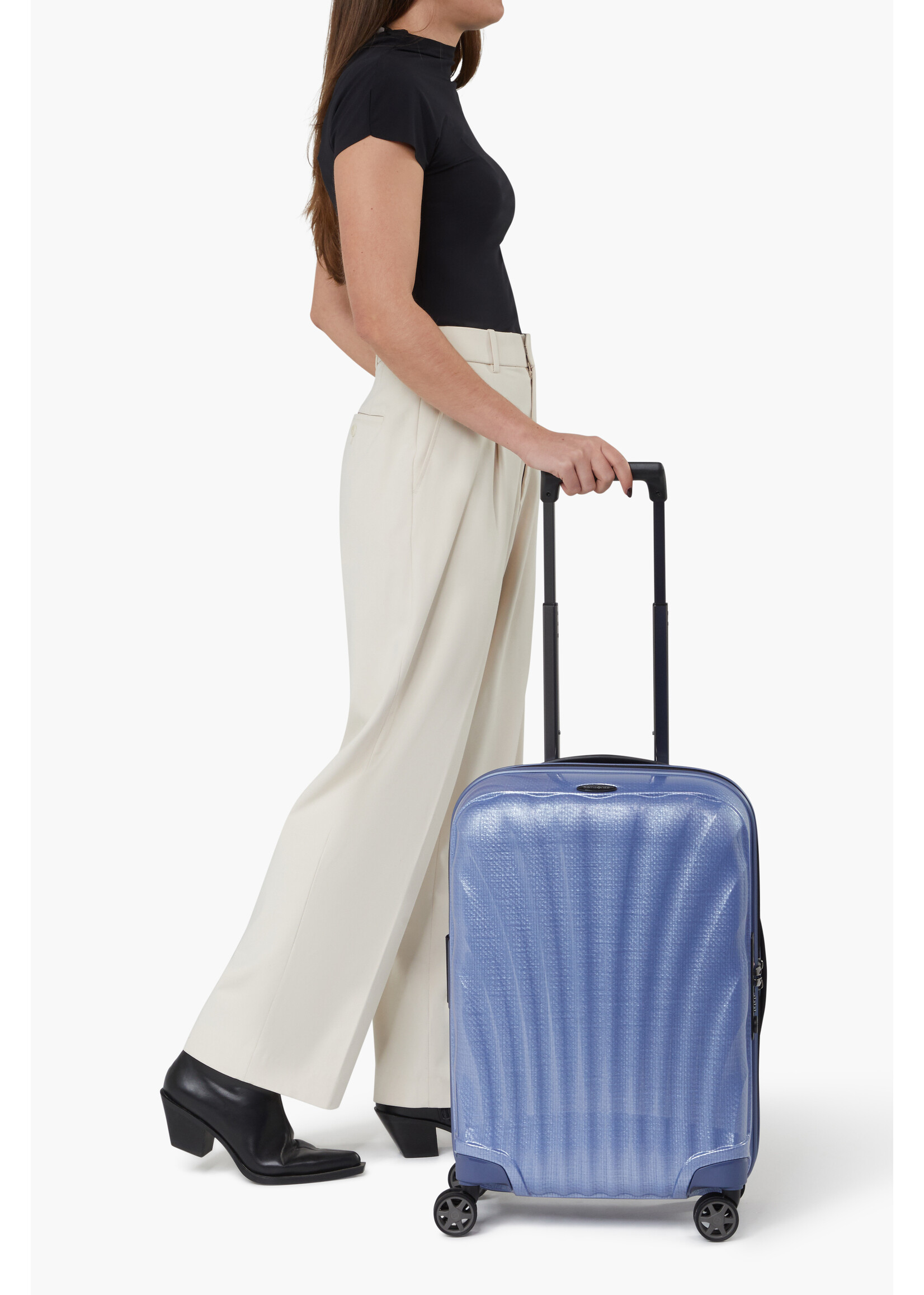 SAMSONITE C-LITE SPINNER 55 EXP L 40 CM LAVENDER