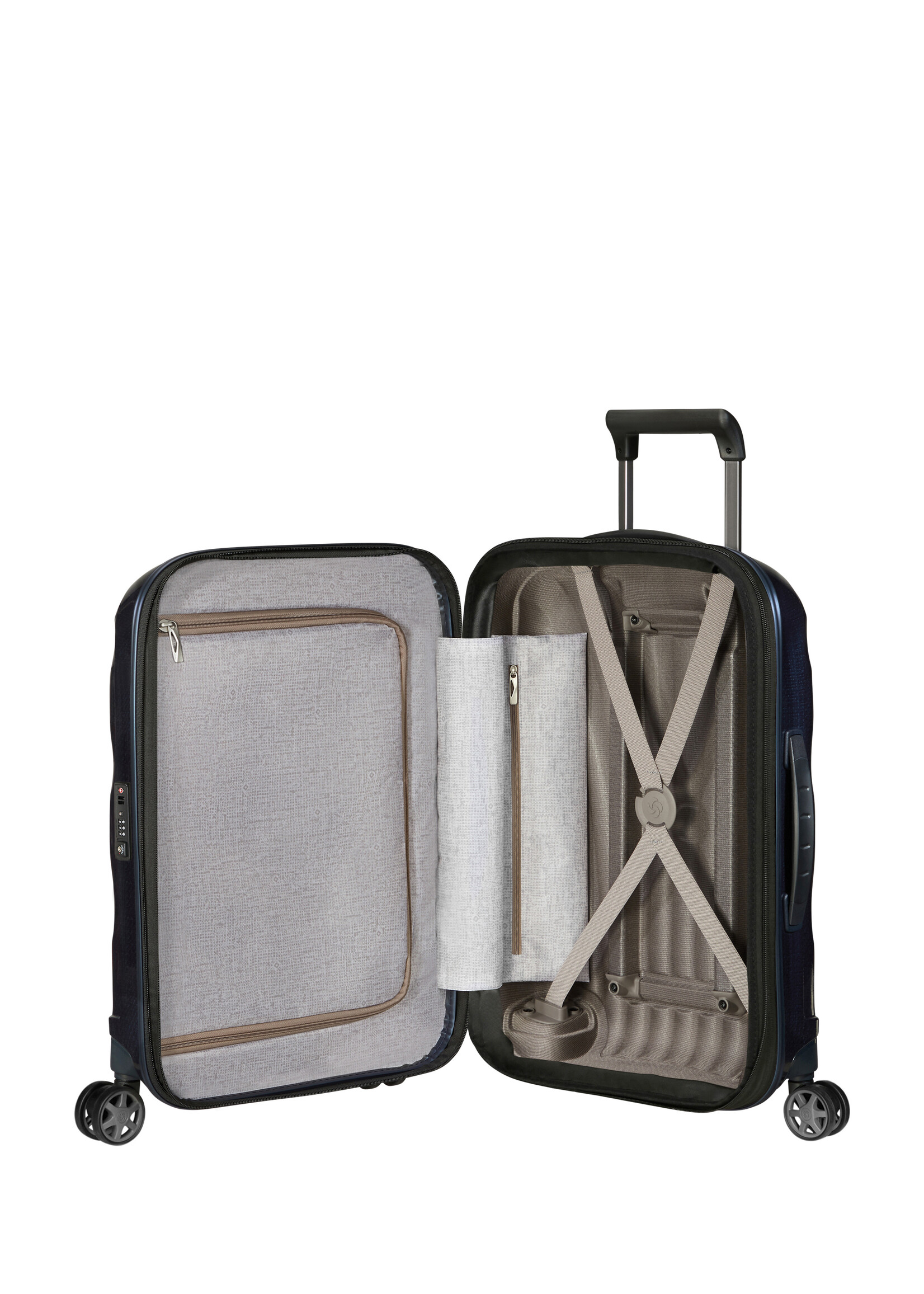 SAMSONITE C-LITE SPINNER 55 EXP L 40 CM MIDNIGHT BLUE