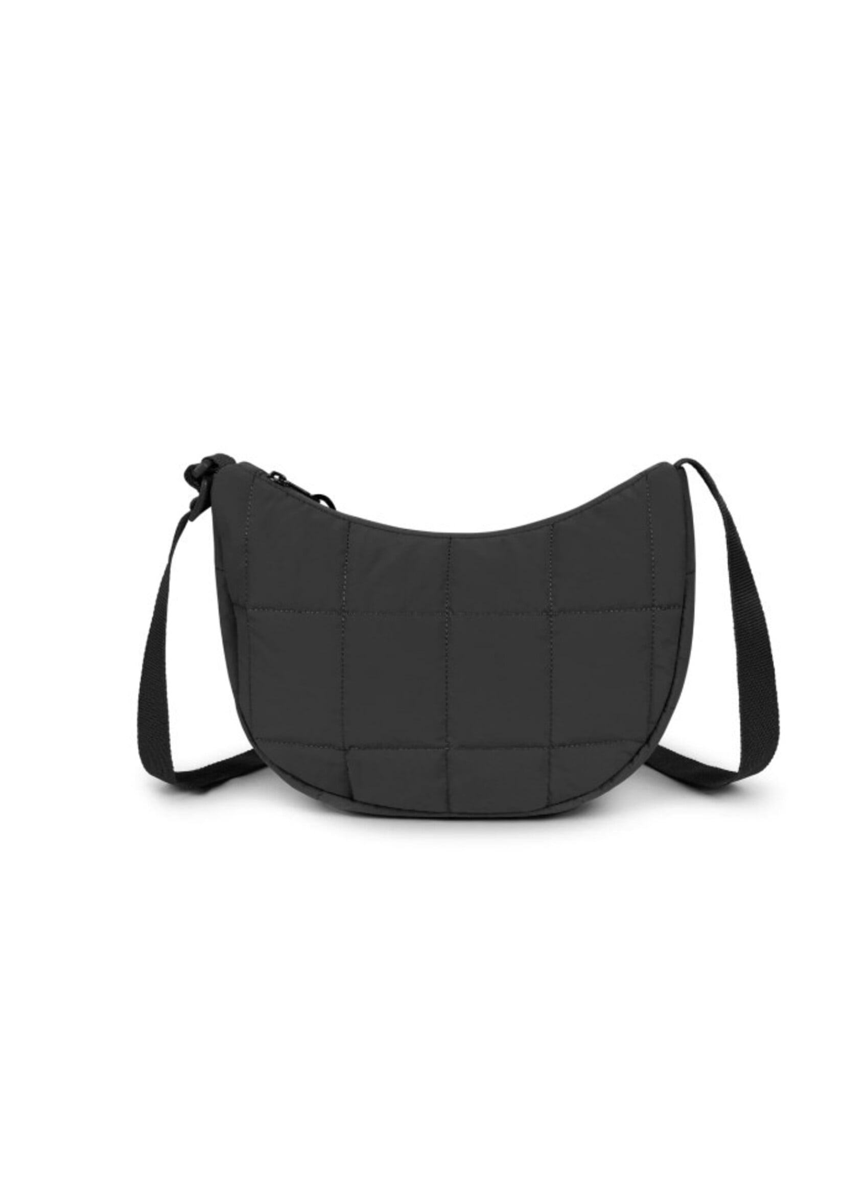 EASTPAK HALF MOON BAG Puff Checks Black