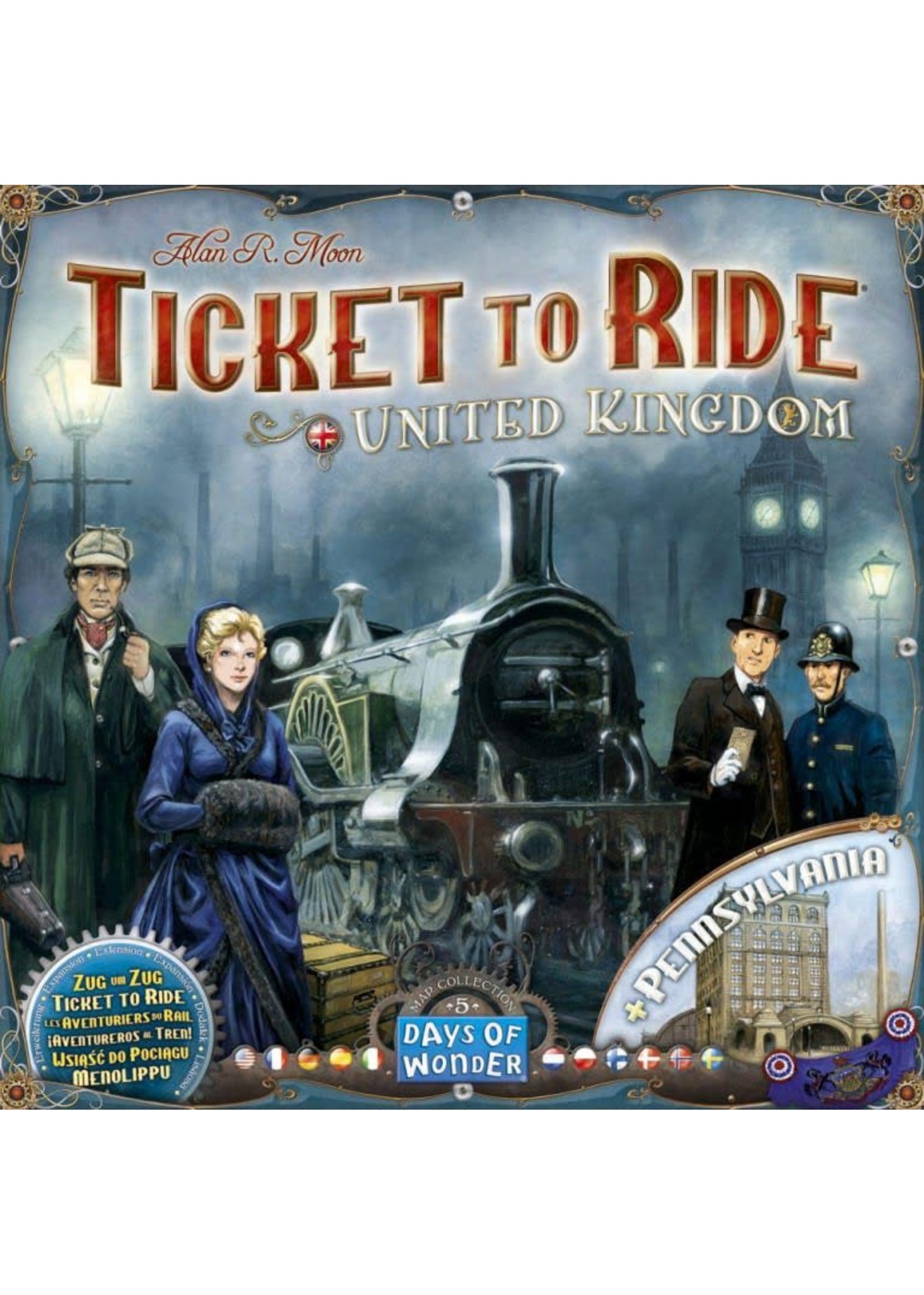 Ticket to Ride UK/Pennsylvania
