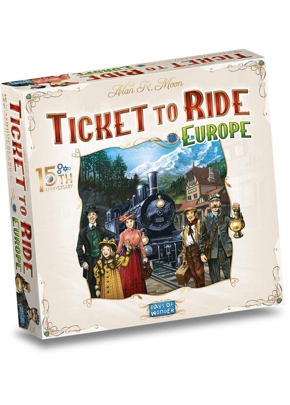 Ticket To Ride Europa- Deluxe editie - 15th Anniversary