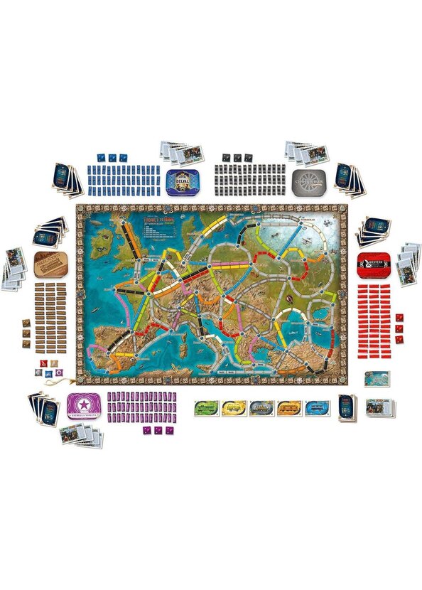 Ticket To Ride Europa- Deluxe editie - 15th Anniversary