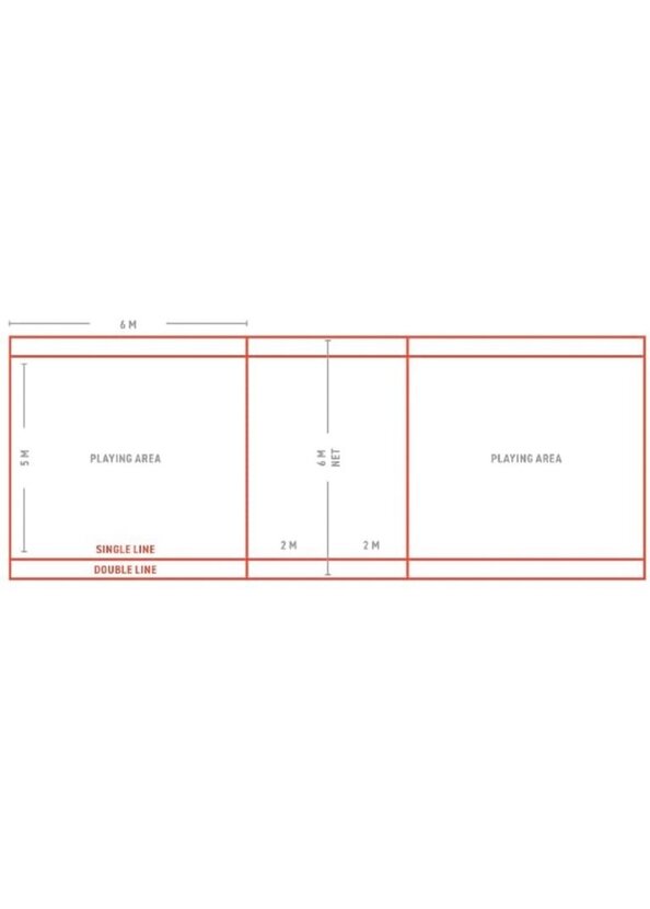 Victor Air Badminton Court Lines