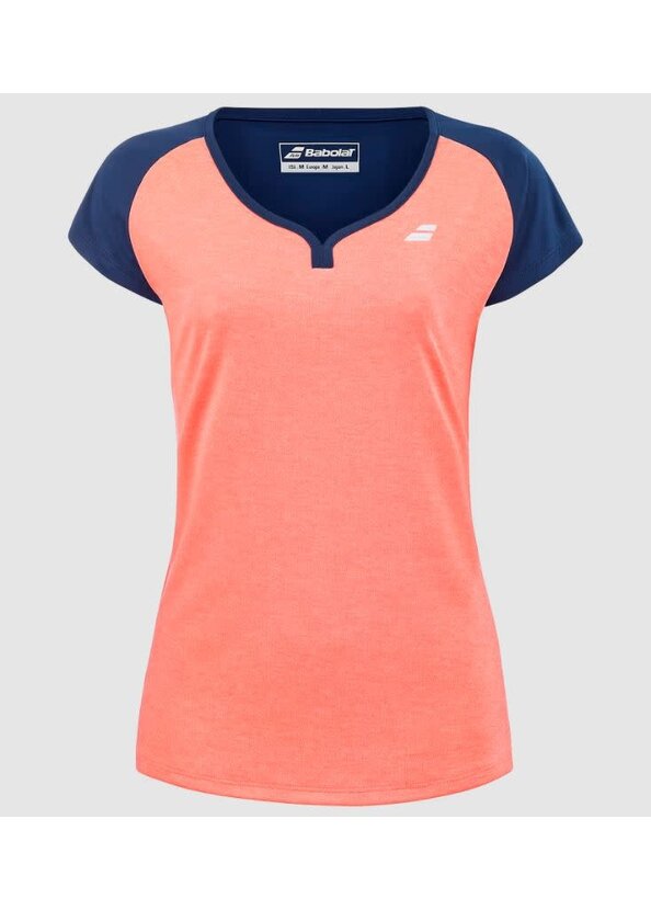 Babolat cap sleeve top (Fluo strike)