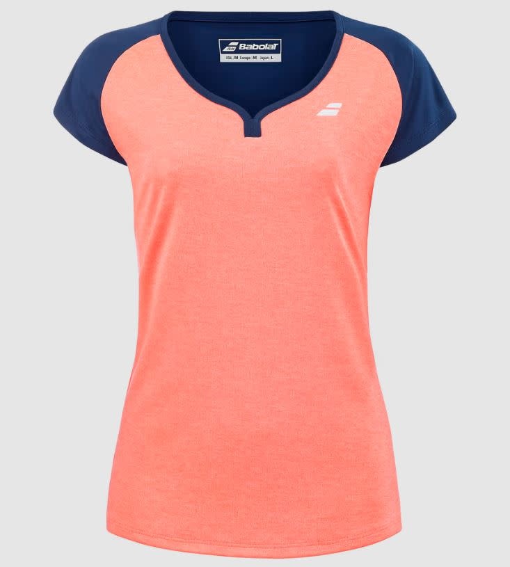 Babolat cap sleeve top (Fluo strike) ASL Racketsport Spel