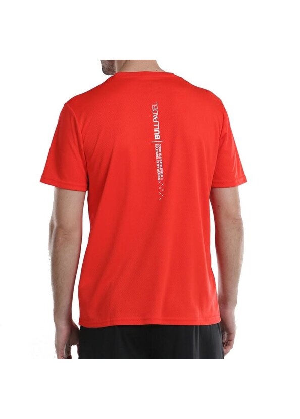 Bullpadel shirt Afile (Rood)