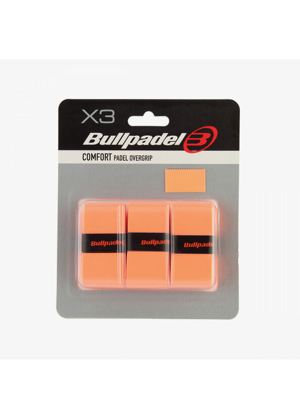 Bullpadel overgrip (Neon oranje) 3pcs