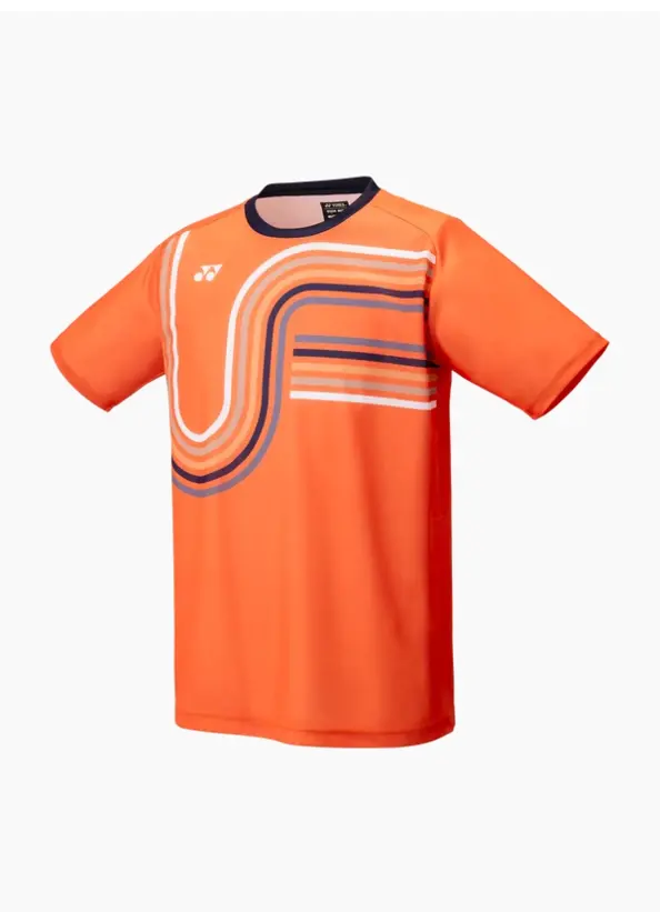 Yonex Yonex Men's Crew Neck Shirt 16747EX High Orange