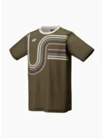 Yonex Yonex Men's Crew Neck Shirt 16747EX Oil Brown