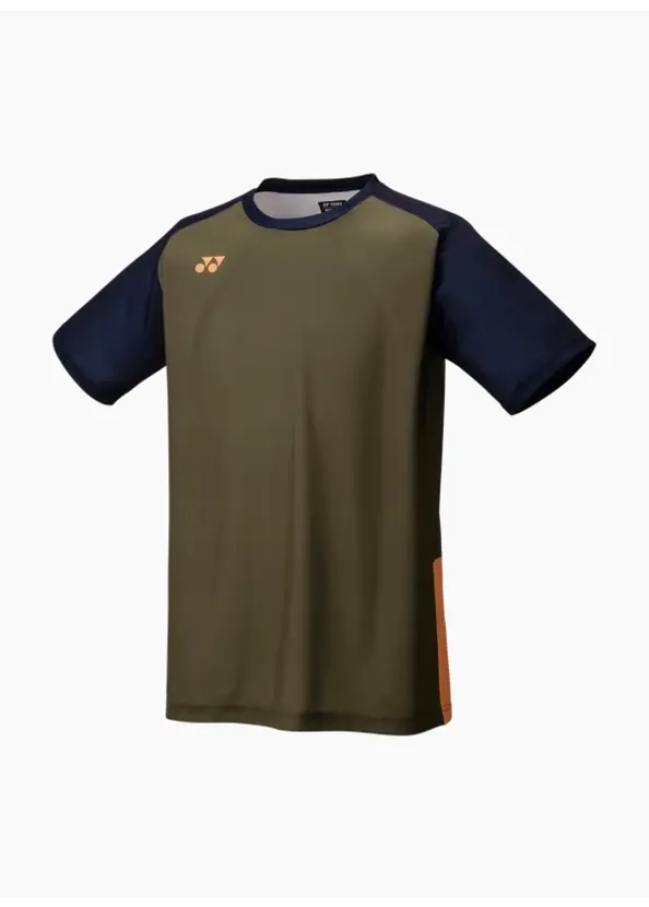 Yonex Yonex Men's Crew Neck Shirt 16745EX Oil Brown