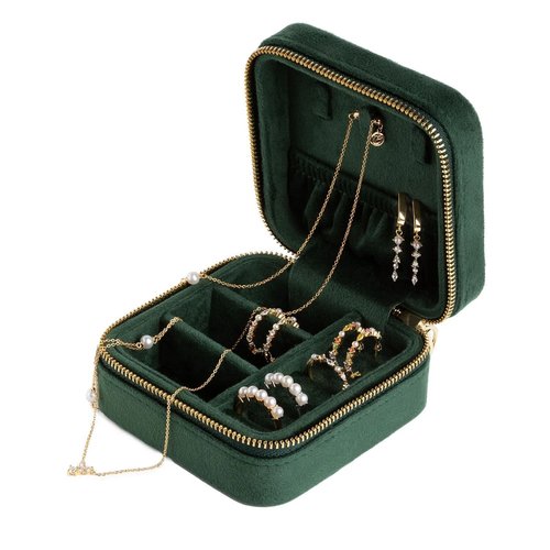 Sif Jakobs Jewellery Travel Box Piccolo Green