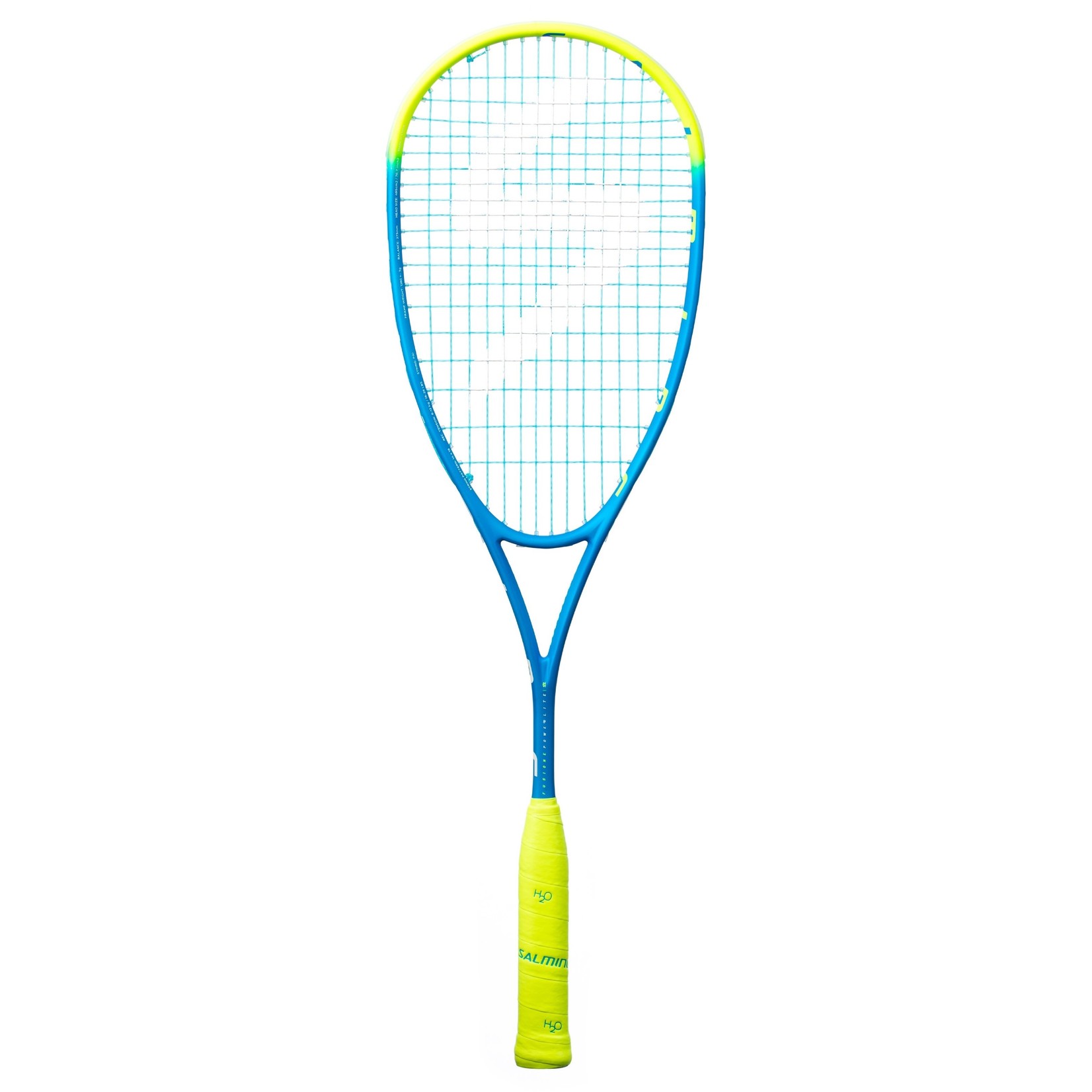 Salming Fusione Powerlite Salming Squashracket Blue/Yellow