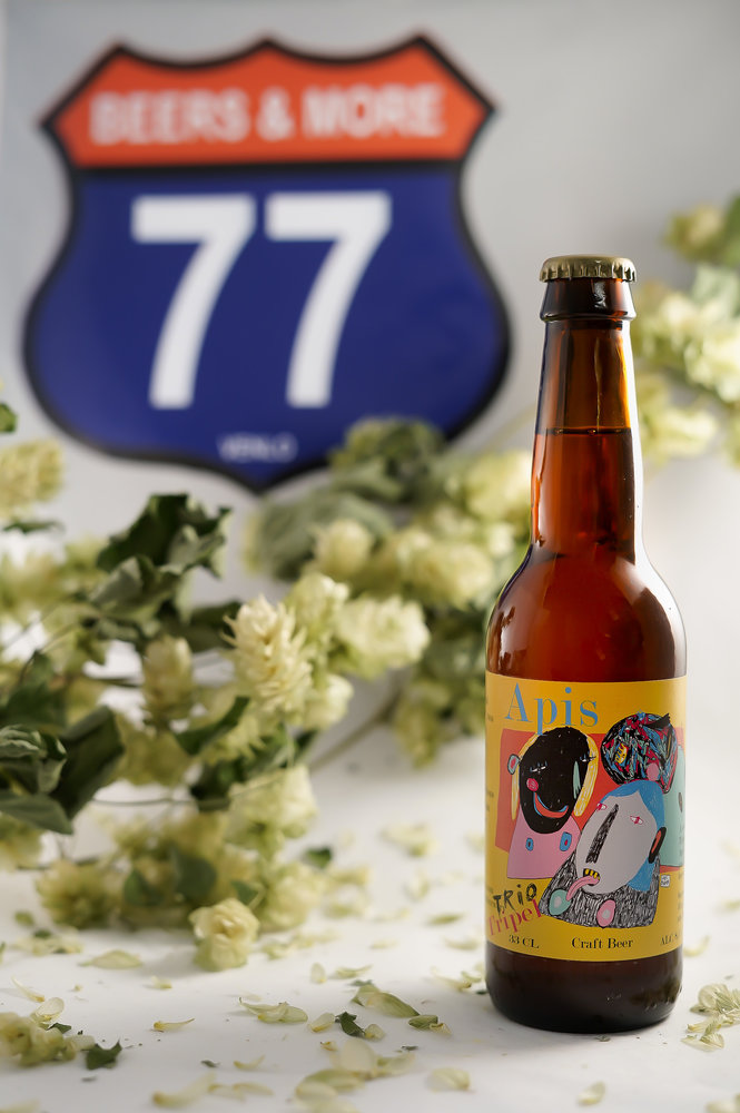 The Sisters Brewery The Sisters Brewery Apis Tripel Fles 33 cl  8,50%