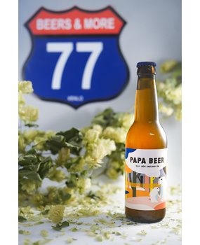 Brouwerij Eleven Brouwerij Eleven Papa Beer NEIPA Fles 33 cl 5,50% Brouwerij Eleven Brouwerij Eleven Papa Beer NEIPA Fles 33 cl 5,50%