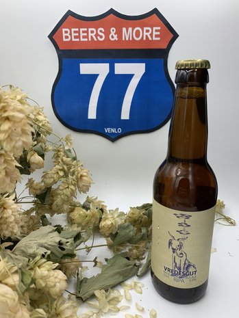 De Natte Gijt De Natte Gijt Vredesgijt IPA Fles 33 cl  6,80%