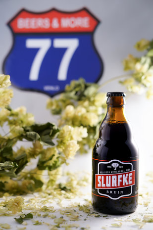 Van Honsebrouck Van Honsebrouck Slurfke Dubbel fles 33 cl  8,50% Van Honsebrouck Van Honsebrouck Slurfke Dubbel fles 33 cl  8,50%