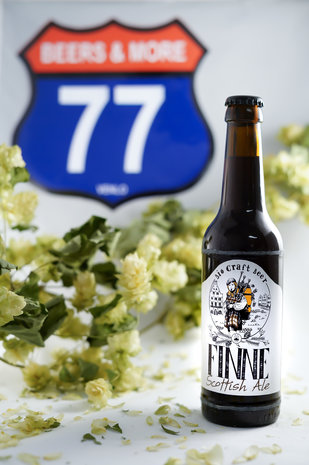 Finne Finne Scottish Ale Brown Ale Fles 33 cl  5,50%