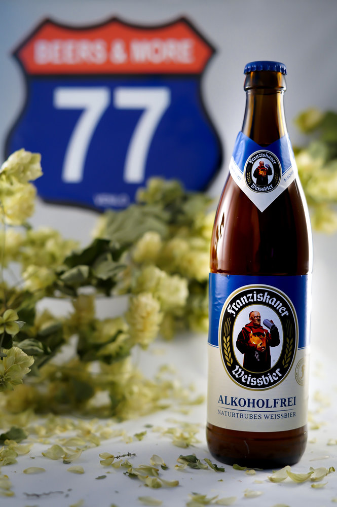Franziskaner Franziskaner Hefe Weisse Alcoholfrei Weizen Fles 50 cl 0,50% Franziskaner Franziskaner Hefe Weisse Alcoholfrei Weizen Fles 50 cl 0,50%