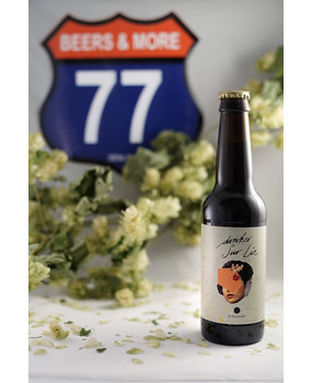 Brouwerij In De Nacht Brouwerij In De Nacht Donker Sur Lie Quadrupel Fles 33 cl  9,20%