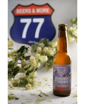 Gebrouwen door Vrouwen Gebrouwen door Vrouwen Citrus Paradisi Blond Fles 33 cl  4,80% Gebrouwen door Vrouwen Gebrouwen door Vrouwen Citrus Paradisi Blond Fles 33 cl  4,80%