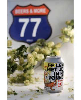 Uiltje Brewing Company Uiltje Brewing Company Ff Lekker Met Je Bek In Het Zonnetje Pale Ale Blik 33 cl  3,60% Uiltje Brewing Company Uiltje Brewing Company Ff Lekker Met Je Bek In Het Zonnetje Pale Ale Blik 33 cl  3,60%