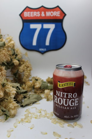 Van Honsebrouck Van Honsebrouck Kasteel Nitro Rouge Amber Blik 33 cl  8,00%