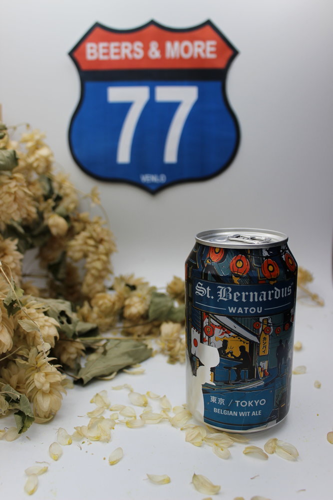 Brouwerij St. Bernard Brouwerij St. Bernard Tokyo Witbier Blik 33 cl  6,00%