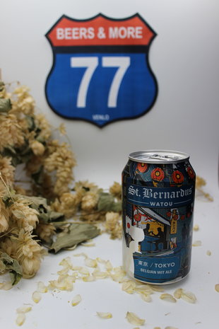 Brouwerij St. Bernard Brouwerij St. Bernard Tokyo Witbier Blik 33 cl  6,00%