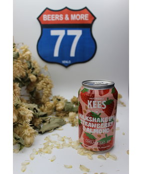 Kees Kees Milkshake IPA Strawberry & Almond IPA Blik 33 cl  5,50%