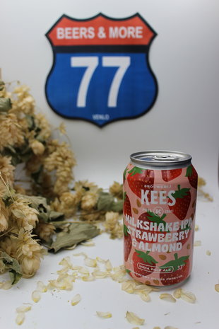 Kees Kees Milkshake IPA Strawberry & Almond IPA Blik 33 cl  5,50%