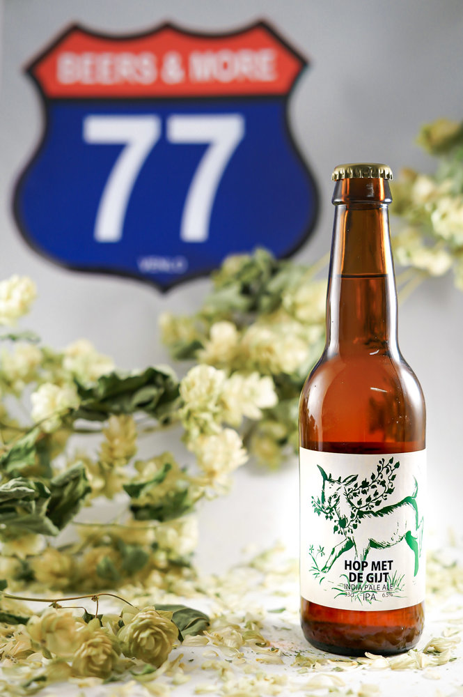 De Natte Gijt De Natte Gijt Hop met de Gijt IPA Fles 33 cl  6,80%