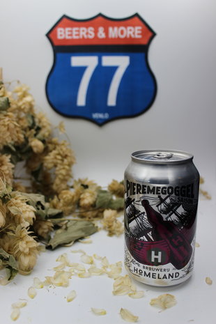 Brouwerij Homeland Brouwerij Homeland Pieremegoggel Saison Blik 33 cl  5,90%