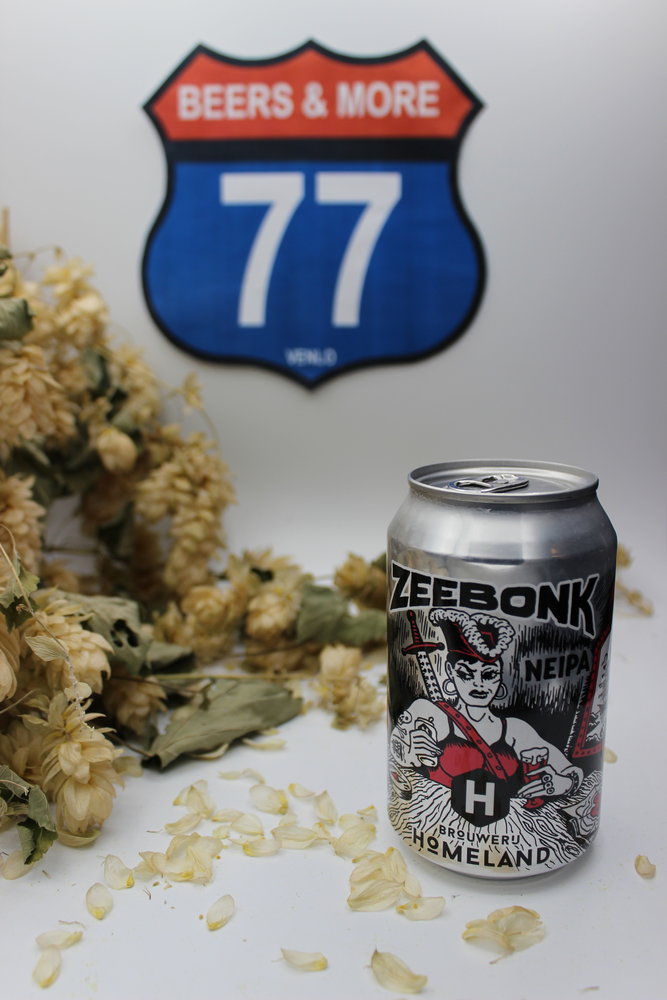 Brouwerij Homeland Brouwerij Homeland Zeebonk NEIPA Blik 33 cl  7,10% Brouwerij Homeland Brouwerij Homeland Zeebonk NEIPA Blik 33 cl  7,10%