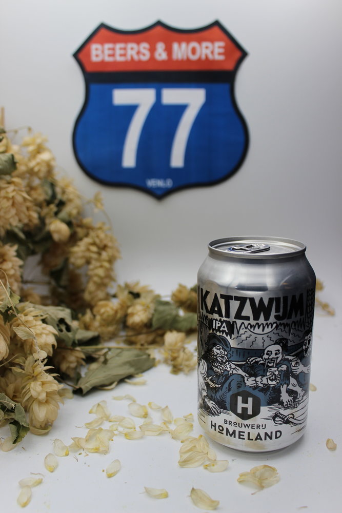 Brouwerij Homeland Brouwerij Homeland Katzwijm IPA Blik 33 cl  6,50%
