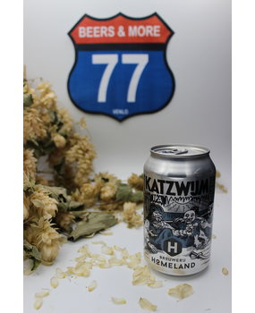 Brouwerij Homeland Brouwerij Homeland Katzwijm IPA Blik 33 cl  6,50%