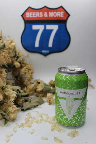 Hooglander Hooglander Wit Witbier Blik 33 cl  5,90%