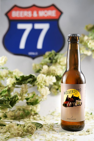 Brouwerij In De Nacht Brouwerij In De Nacht Welverdiend Saison Fles 33 cl  5,20% Brouwerij In De Nacht Brouwerij In De Nacht Welverdiend Saison Fles 33 cl  5,20%
