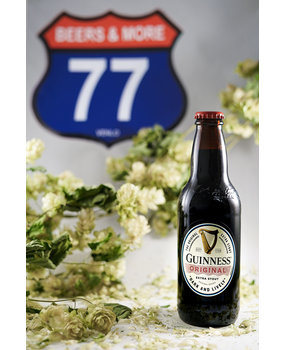 Guinness Guinness Original Extra Stout Stout Fles 33 cl  5,00% Guinness Guinness Original Extra Stout Stout Fles 33 cl  5,00%